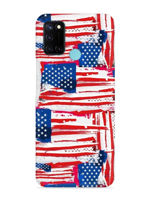 Usa Flag Seamless Snap Case for Realme C17