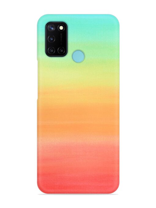 Background Sky Watercolor Snap Case for Realme C17