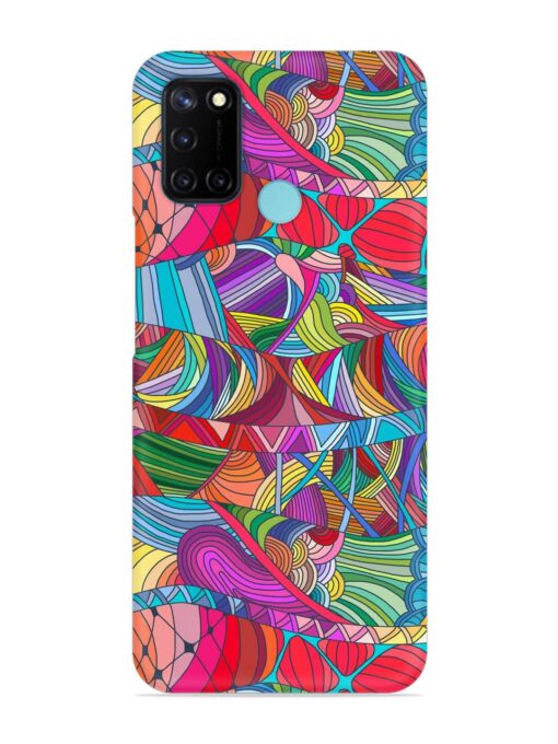 Seamless Patterns Hand Drawn Snap Case for Realme C17