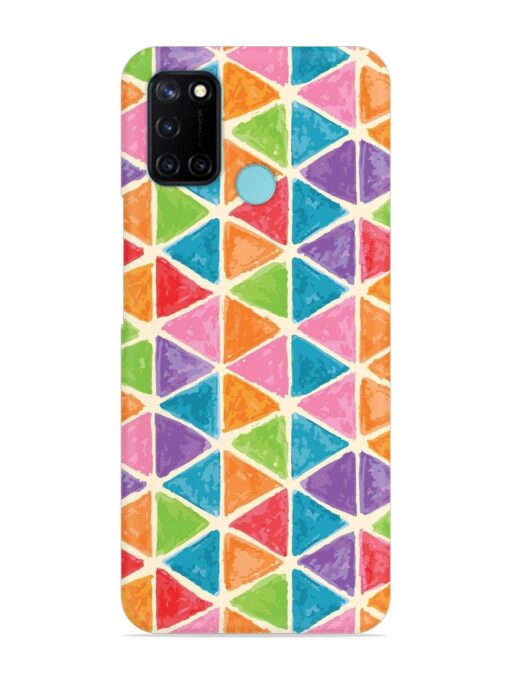 Seamless Colorful Isometric Snap Case for Realme C17