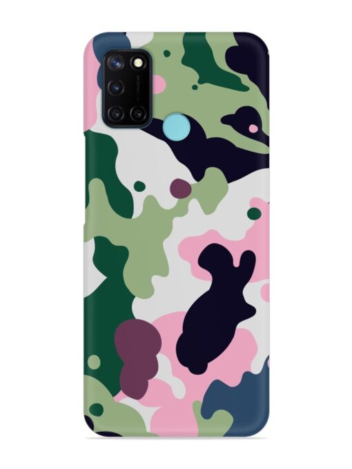 Seamless Funky Camouflage Snap Case for Realme C17