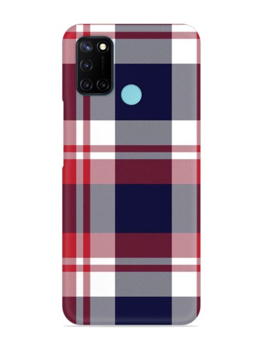 Classic Plaid Tartan Snap Case for Realme C17 Zapvi