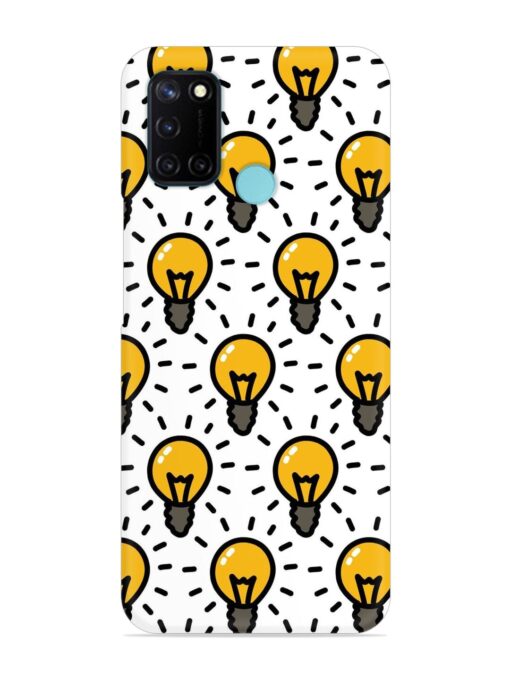 Light Bulb Seamless Snap Case for Realme C17 Zapvi