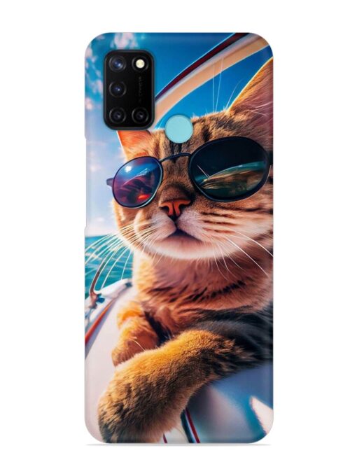 Cat In Style Snap Case for Realme C17 Zapvi