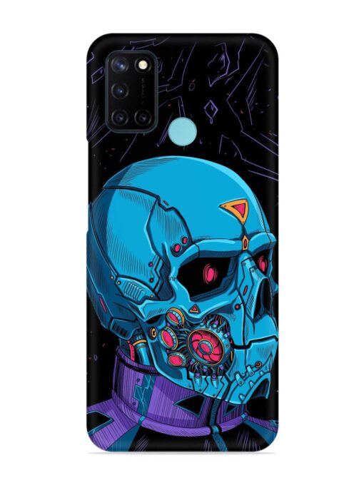 Skull Robo Vector Snap Case for Realme C17