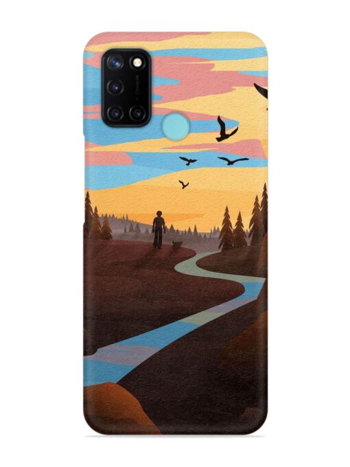 Natural Landscape Art Snap Case for Realme C17 Zapvi