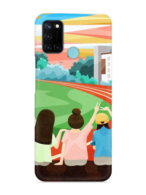 School Playground Snap Case for Realme C17