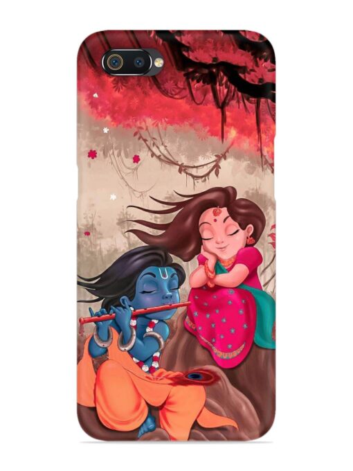 Radhe Krishna Water Art Snap Case for Realme C2 Zapvi