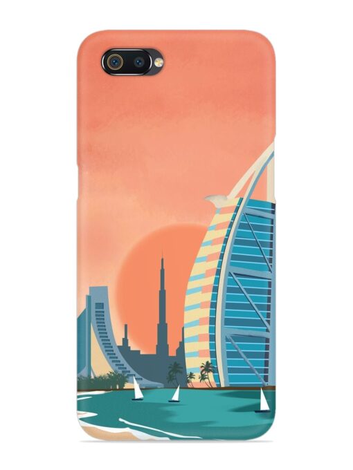 Dubai Architectural Scenery Snap Case for Realme C2