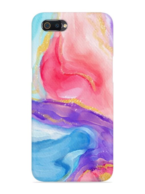 Watercolor Gradient Snap Case for Realme C2 Zapvi