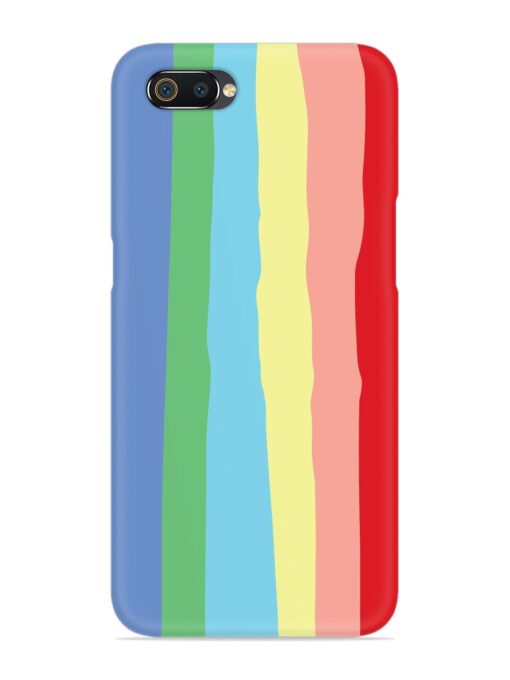 Rainbow Premium Shade Snap Case for Realme C2 Zapvi