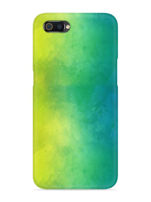 Yellow Green Gradient Snap Case for Realme C2 Zapvi