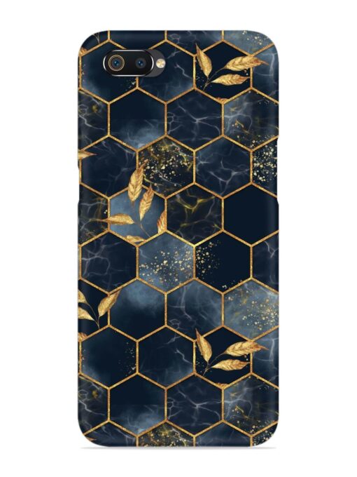 Marble Hexagon Seamless Snap Case for Realme C2