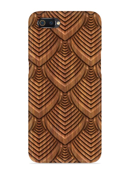 Carved Pattern On Snap Case for Realme C2 Zapvi