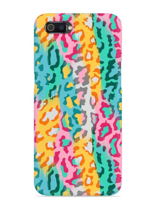 Seamless Vector Colorful Snap Case for Realme C2