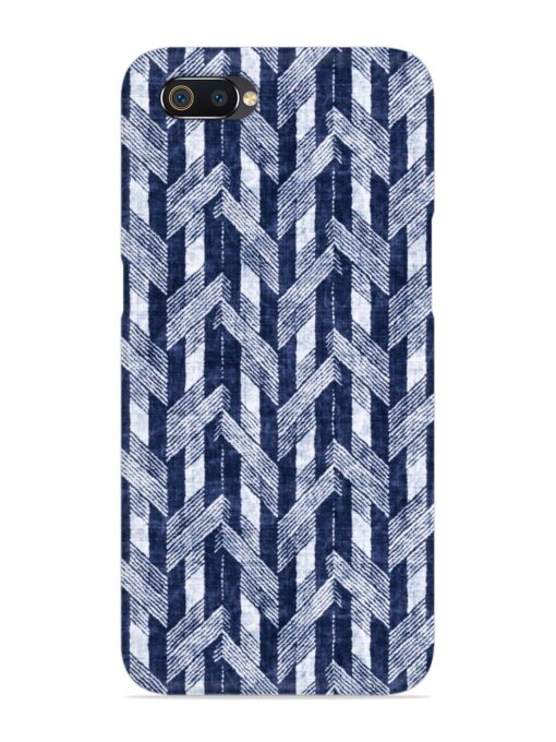 Abstract Herringbone Motif Snap Case for Realme C2