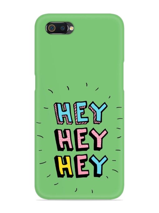 Hey Vector Cartoon Snap Case for Realme C2