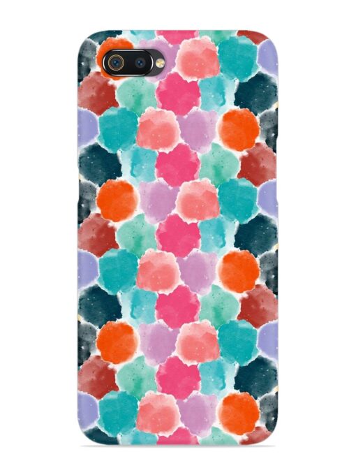 Colorful Seamless Pattern Snap Case for Realme C2 Zapvi