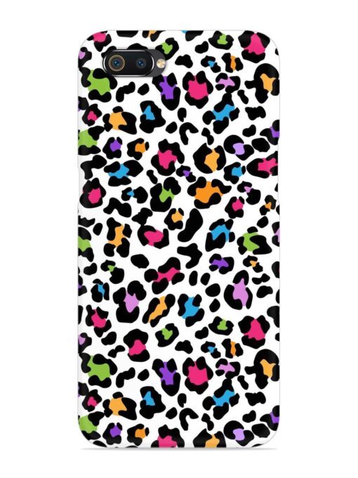 Seamless Leopard Pattern Snap Case for Realme C2