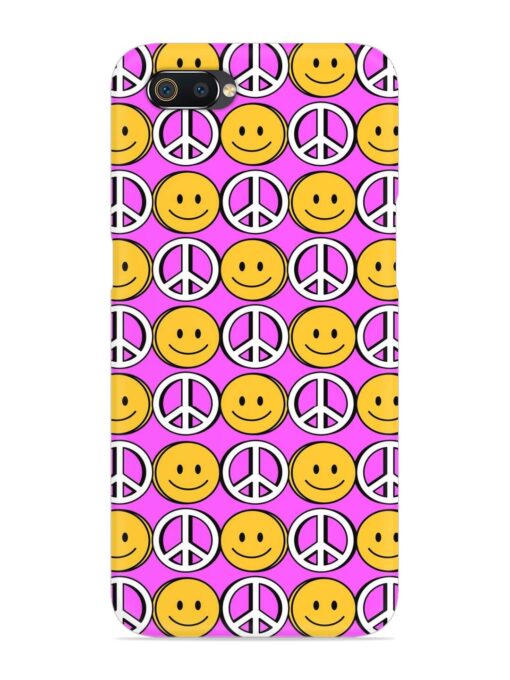 Smiley Face Peace Snap Case for Realme C2