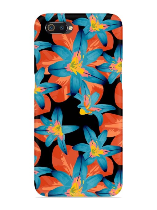 Philippine Flowers Seamless Snap Case for Realme C2