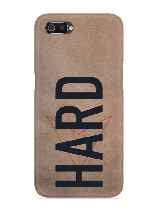 Hard Typo Snap Case for Realme C2