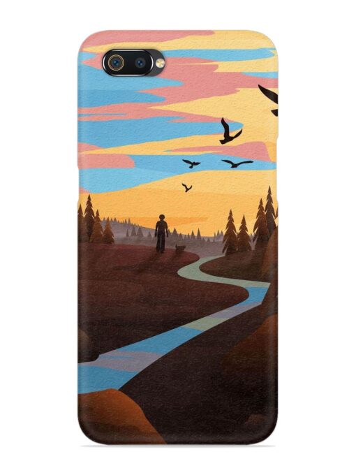 Natural Landscape Art Snap Case for Realme C2