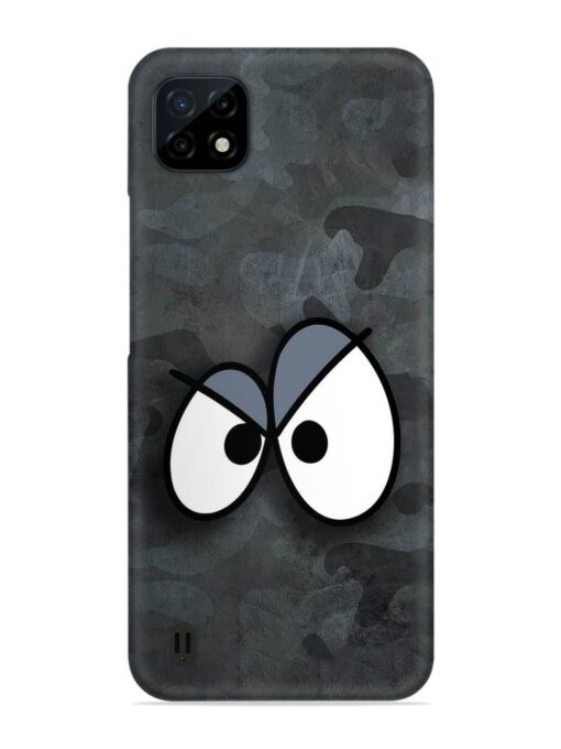 Big Eyes Night Mode Snap Case for Realme C20 Zapvi