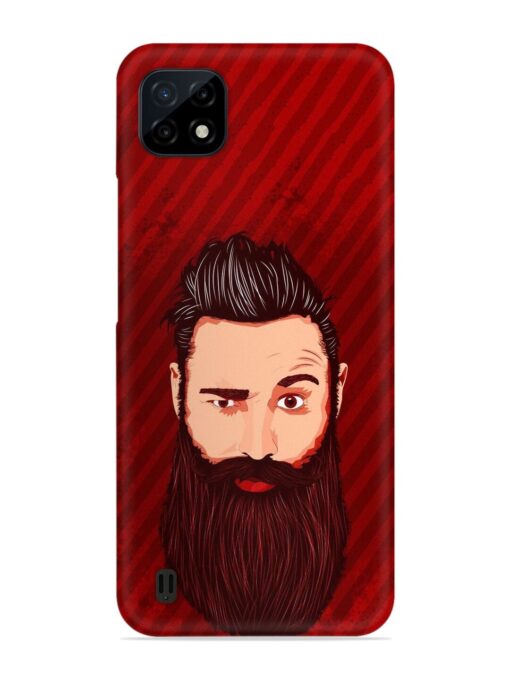 Beardo Man Snap Case for Realme C20 Zapvi