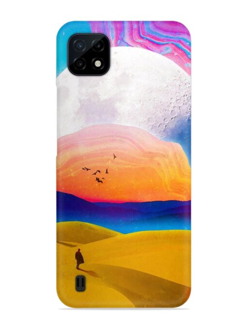 Sandy Desert Snap Case for Realme C20 Zapvi