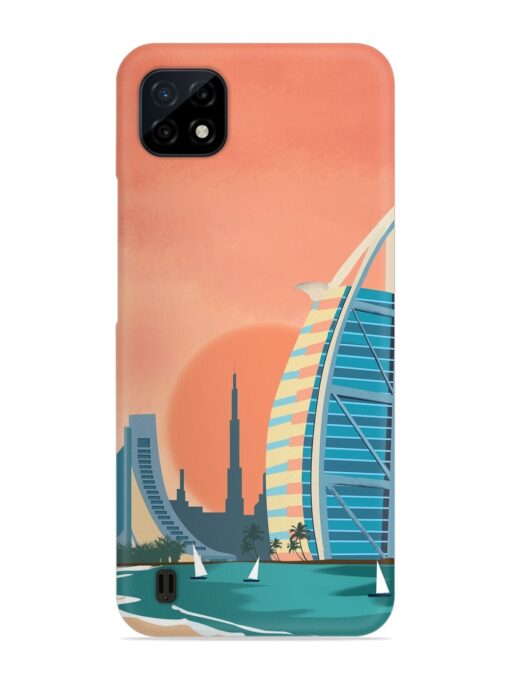 Dubai Architectural Scenery Snap Case for Realme C20