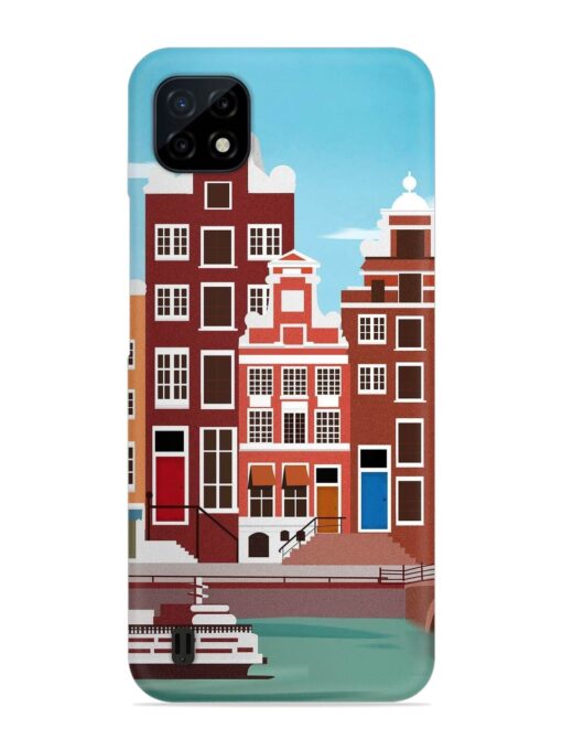 Scenery Architecture Amsterdam Landscape Snap Case for Realme C20