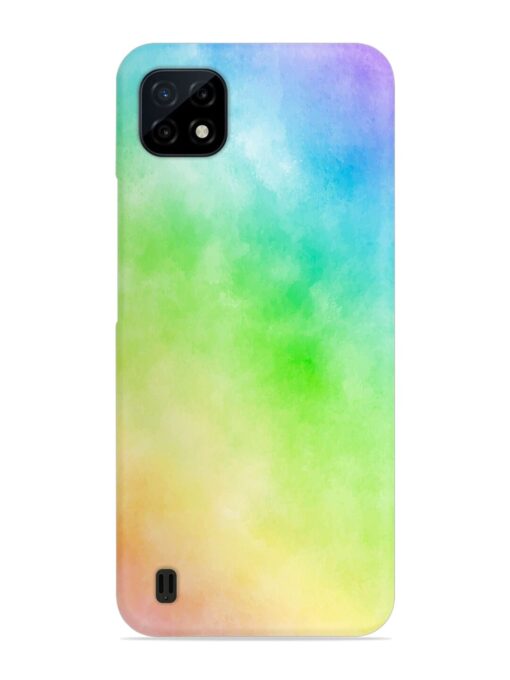 Watercolor Mixture Snap Case for Realme C20 Zapvi