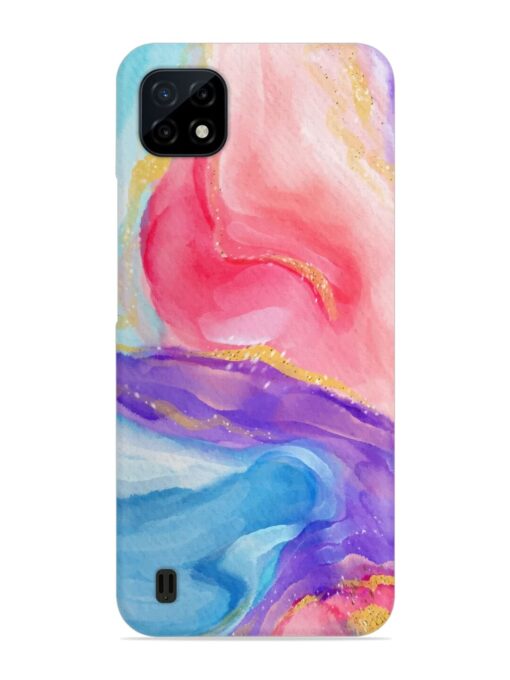 Watercolor Gradient Snap Case for Realme C20 Zapvi