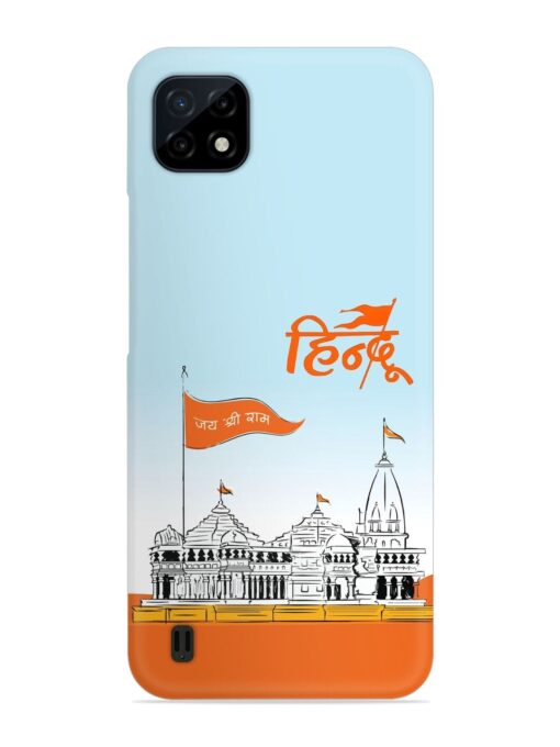 Ram Mandir Hindu Snap Case for Realme C20