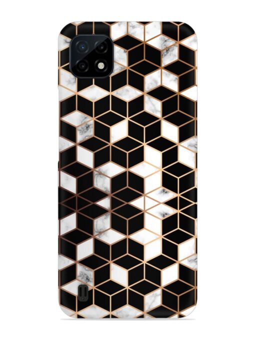 Vector Marble Texture Snap Case for Realme C20