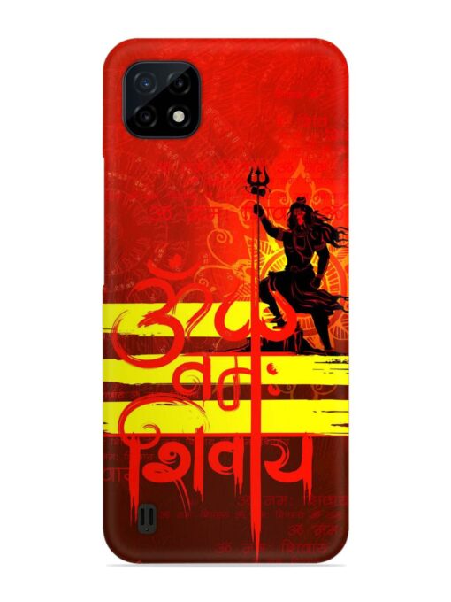 Illustration Lord Shiva Snap Case for Realme C20 Zapvi