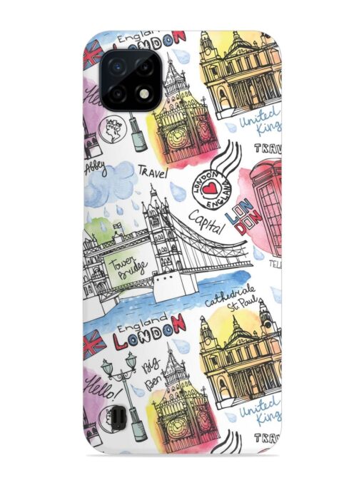 Vector London Landmark Snap Case for Realme C20