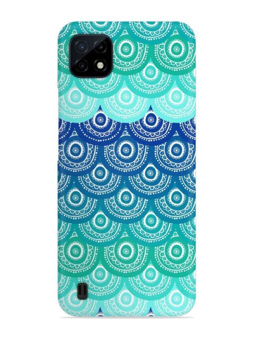 Ethnic Seamless Pattern Snap Case for Realme C20 Zapvi