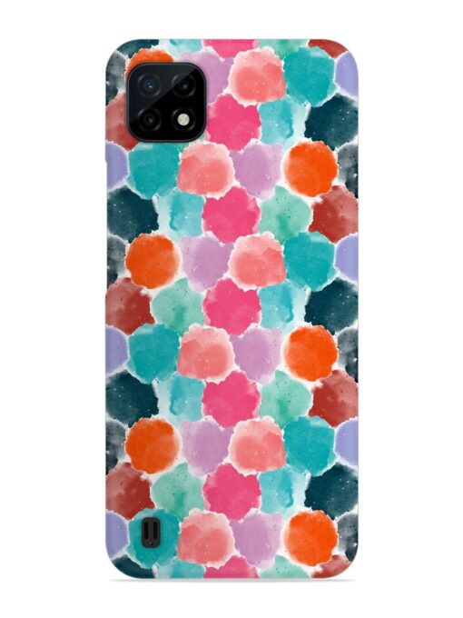 Colorful Seamless Pattern Snap Case for Realme C20