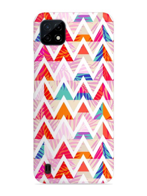 Abstract Triangle Background Snap Case for Realme C20