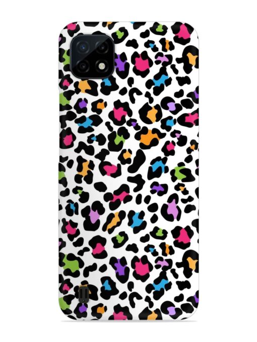 Seamless Leopard Pattern Snap Case for Realme C20