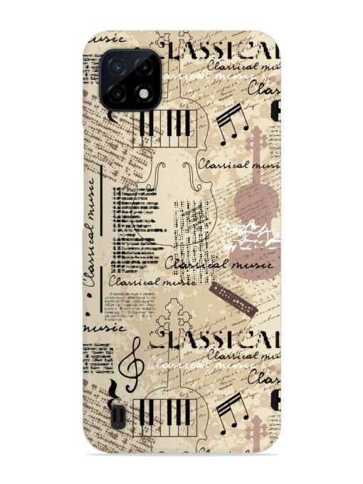 Classical Music Lpattern Snap Case for Realme C20