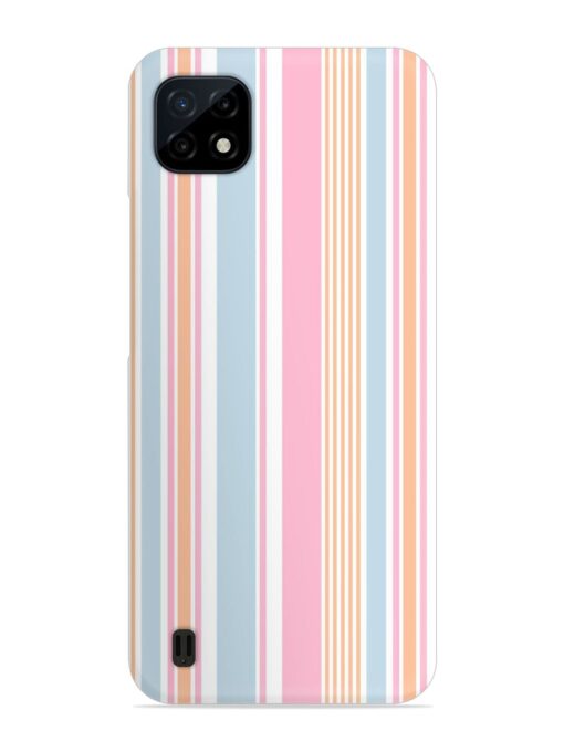 Stripe Seamless Pattern Snap Case for Realme C20