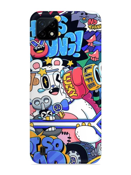 Universal Doodle Snap Case for Realme C20