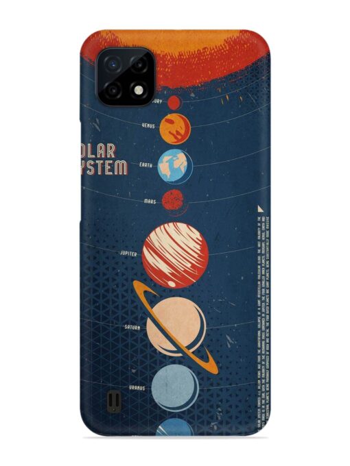 Solar System Vector Snap Case for Realme C20