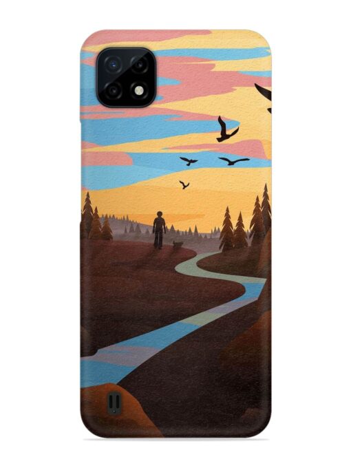 Natural Landscape Art Snap Case for Realme C20