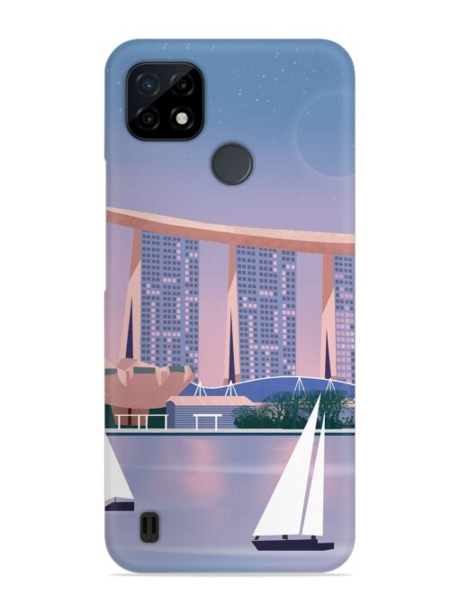 Singapore Scenery Architecture Snap Case for Realme C21 Zapvi