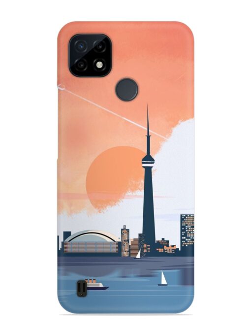 Toronto Canada Snap Case for Realme C21 Zapvi