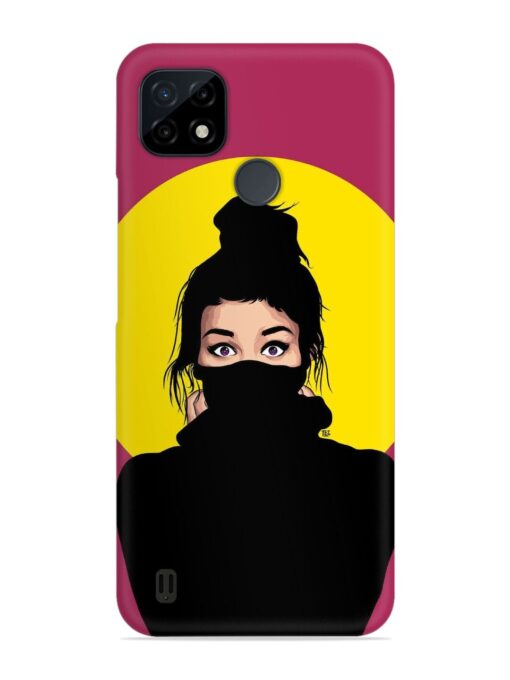 Girly Vector Snap Case for Realme C21 Zapvi